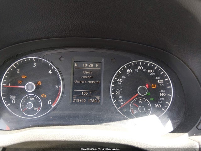 45656388 :رقم المزاد ، 1VWBN7A33EC098360 vin ، 2014 Volkswagen Passat 2.0l Tdi Se مزاد بيع
