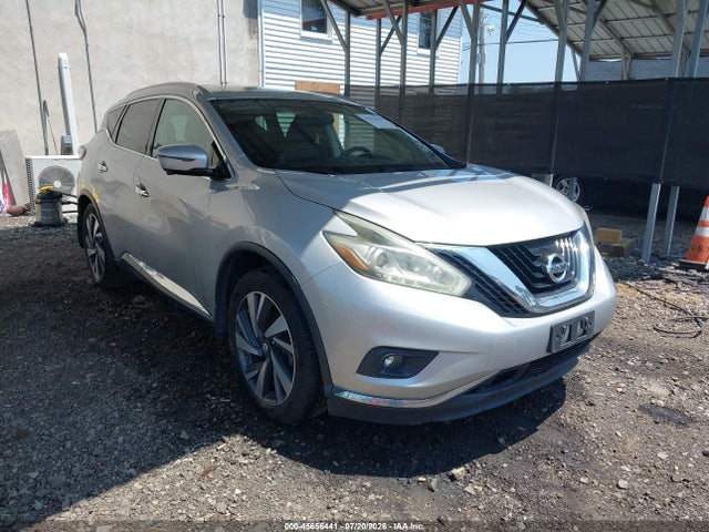 2017 Nissan Murano Platinum მანქანა იყიდება აუქციონზე, vin: 5N1AZ2MH9HN102980, აუქციონის ნომერი: 45656441