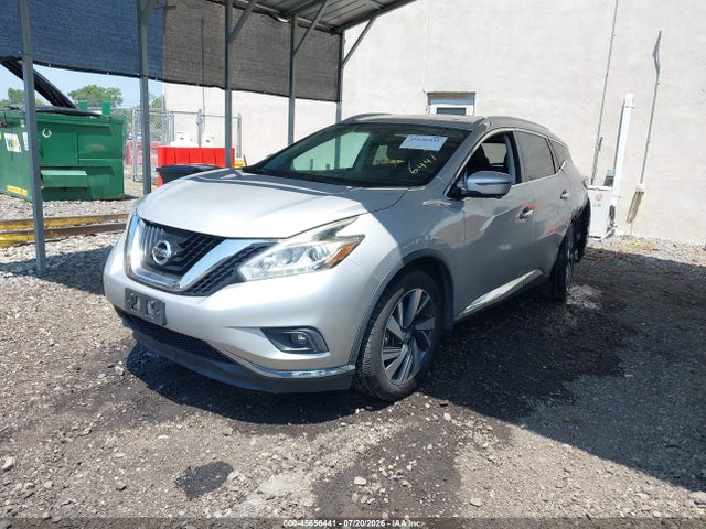 2017 Nissan Murano Platinum მანქანა იყიდება აუქციონზე, vin: 5N1AZ2MH9HN102980, აუქციონის ნომერი: 45656441