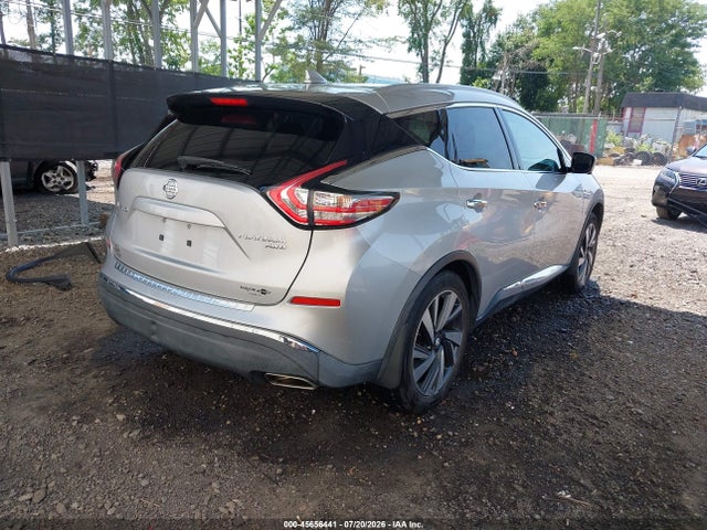 2017 Nissan Murano Platinum მანქანა იყიდება აუქციონზე, vin: 5N1AZ2MH9HN102980, აუქციონის ნომერი: 45656441