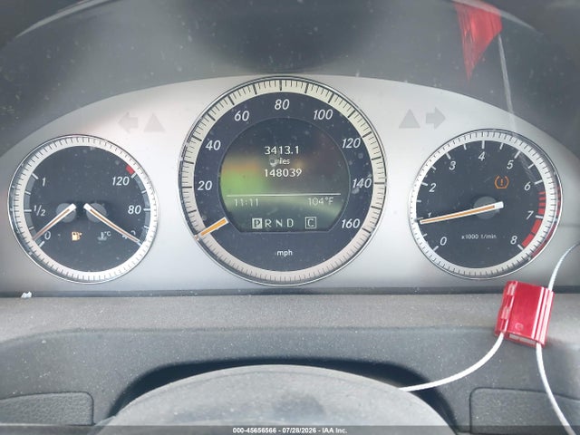 45656566 :رقم المزاد ، WDDGF56X98F102281 vin ، 2008 Mercedes-benz C 350 Sport مزاد بيع