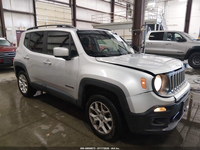 Aukcja sprzedaży 2018 Jeep Renegade Latitude 4x4, vin: ZACCJBBB8JPH97985, numer aukcji: 45656573