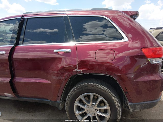 Продажа на аукционе авто 2016 Jeep Grand Cherokee Limited, vin: 1C4RJEBG7GC396528, номер лота: 45656621