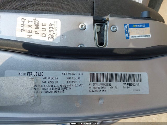 Dodge Charger Sxt 2016 2C3CDXJG9GH286432 Image 9