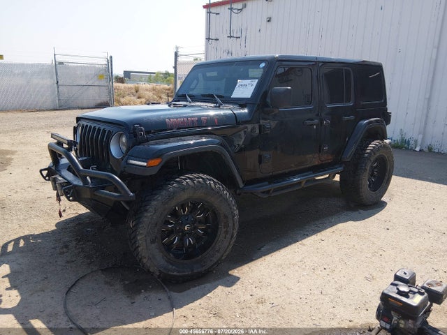 Продажа на аукционе авто 2019 Jeep Wrangler Unlimited Sahara, vin: 1C4HJXEG5KW565066, номер лота: 45656776