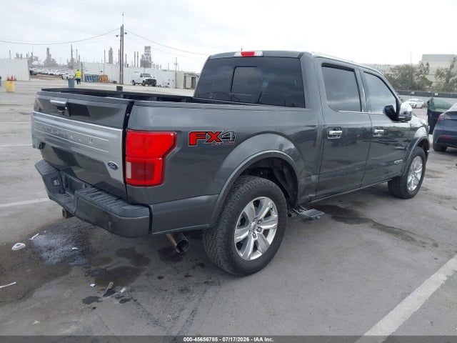 Ford F-150 Platinum 2018 1FTFW1E14JFD86467 Image 4