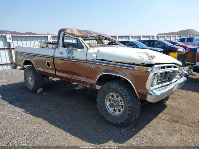 1975 Ford F-250 მანქანა იყიდება აუქციონზე, vin: F26YCW04367, აუქციონის ნომერი: 45656796