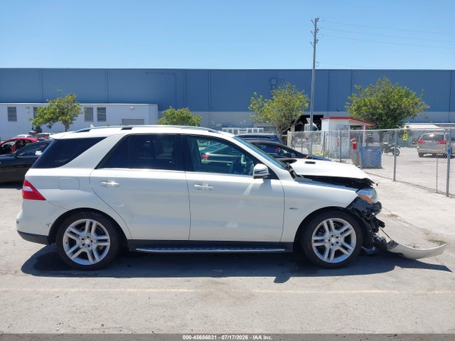 45656831 :رقم المزاد ، 4JGDA5HB3CA042013 vin ، 2012 Mercedes-benz Ml 350 4matic مزاد بيع