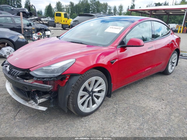 Tesla Model 3 Rear-wheel Drive 2022 5YJ3E1EA6NF359304 Image 2