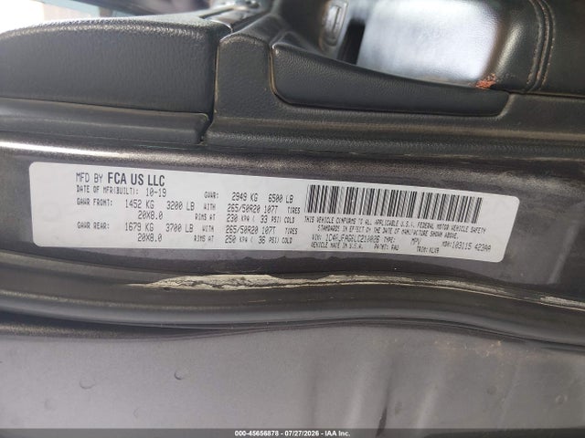 1C4RJFAG6LC210026 Jeep Grand Cherokee Altitude 4x4