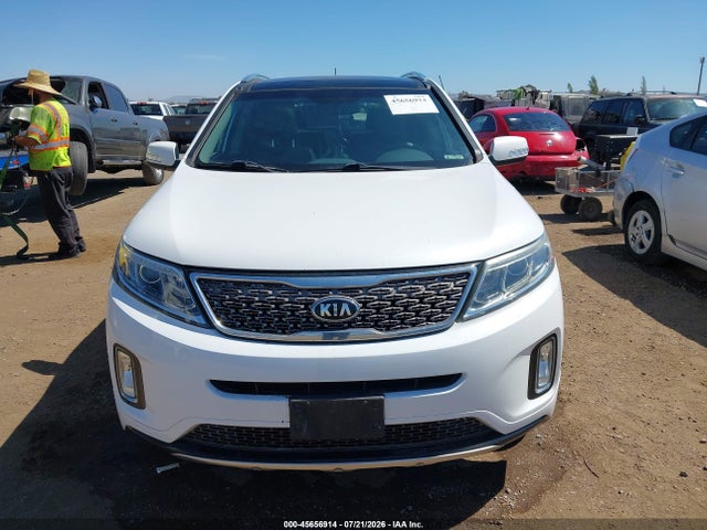 2015 Kia Sorento Sx V6 მანქანა იყიდება აუქციონზე, vin: 5XYKW4A72FG649117, აუქციონის ნომერი: 45656914