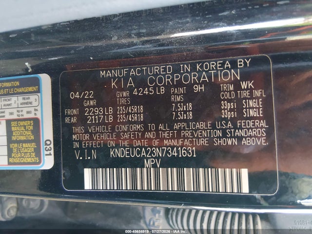 KIA Seltos Nightfall Edition 2022 KNDEUCA23N7341631 Image 9