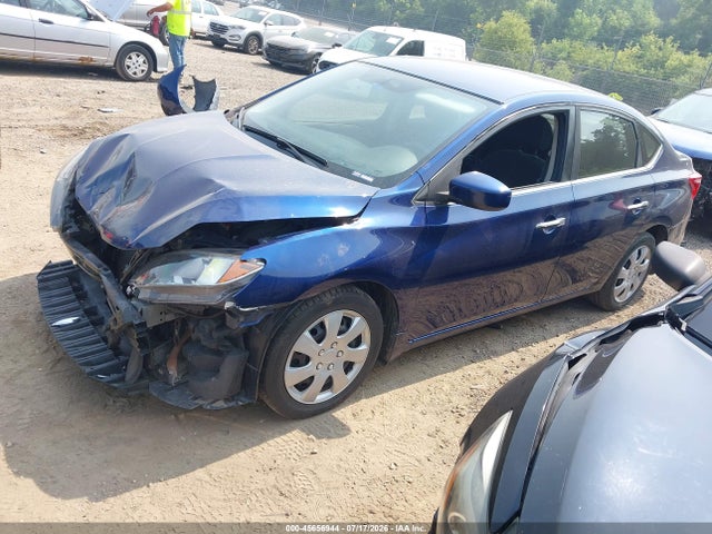2017 Nissan Sentra S მანქანა იყიდება აუქციონზე, vin: 3N1AB7AP5HY378144, აუქციონის ნომერი: 45656944