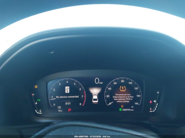 45657005 :رقم المزاد ، 1HGCY1F41SA078615 vin ، 2025 Honda Accord Se مزاد بيع