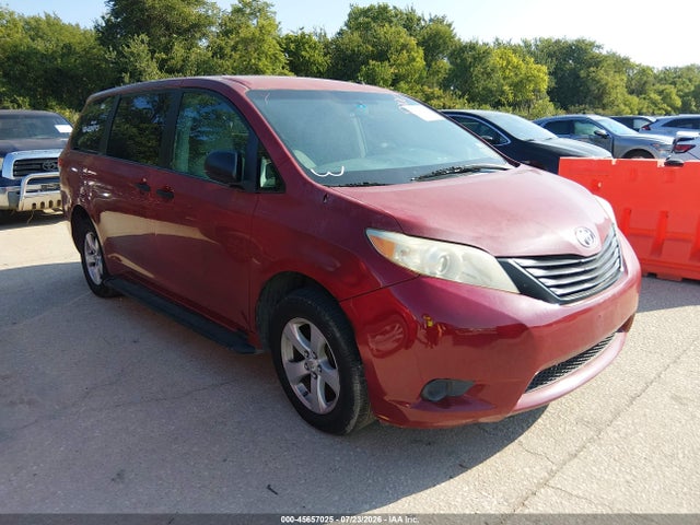 Aukcja sprzedaży 2012 Toyota Sienna Base V6 7 Passenger, vin: 5TDZK3DC0CS256616, numer aukcji: 45657025