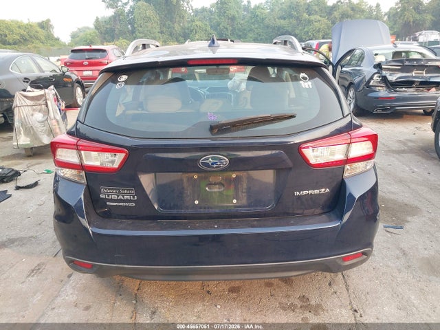 Продаж на аукціоні авто 2019 Subaru Impreza 2.0i Premium, vin: 4S3GTAC61K3758586, номер лоту: 45657051