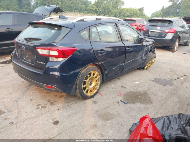 Продаж на аукціоні авто 2019 Subaru Impreza 2.0i Premium, vin: 4S3GTAC61K3758586, номер лоту: 45657051
