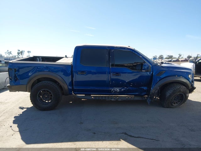 2018 Ford F-150 Raptor მანქანა იყიდება აუქციონზე, vin: 1FTFW1RG8JFD04223, აუქციონის ნომერი: 45657086