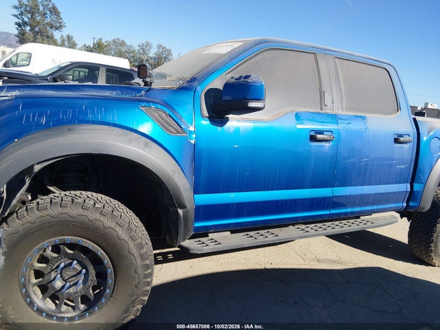 2018 Ford F-150 Raptor მანქანა იყიდება აუქციონზე, vin: 1FTFW1RG8JFD04223, აუქციონის ნომერი: 45657086
