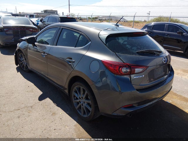 2018 Mazda Mazda3 Touring მანქანა იყიდება აუქციონზე, vin: 3MZBN1L3XJM234115, აუქციონის ნომერი: 45657112