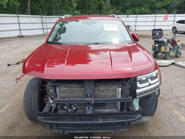2018 Volkswagen Atlas 3.6l V6 Se/3.6l V6 Se W/technology მანქანა იყიდება აუქციონზე, vin: 1V2LR2CA4JC544261, აუქციონის ნომერი: 45657298