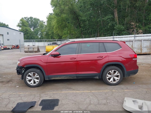 2018 Volkswagen Atlas 3.6l V6 Se/3.6l V6 Se W/technology მანქანა იყიდება აუქციონზე, vin: 1V2LR2CA4JC544261, აუქციონის ნომერი: 45657298