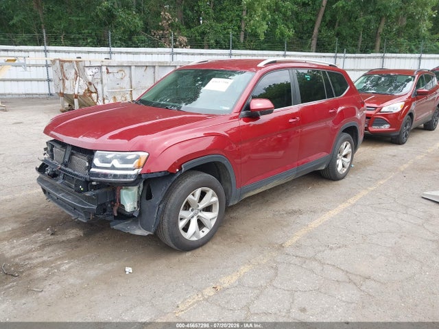 2018 Volkswagen Atlas 3.6l V6 Se/3.6l V6 Se W/technology მანქანა იყიდება აუქციონზე, vin: 1V2LR2CA4JC544261, აუქციონის ნომერი: 45657298