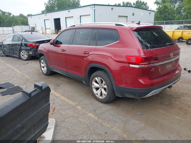 2018 Volkswagen Atlas 3.6l V6 Se/3.6l V6 Se W/technology მანქანა იყიდება აუქციონზე, vin: 1V2LR2CA4JC544261, აუქციონის ნომერი: 45657298