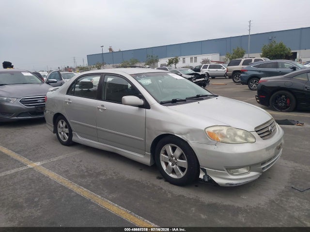 Продажа на аукционе авто 2003 Toyota Corolla S, vin: 1NXBR32E73Z111940, номер лота: 45657318