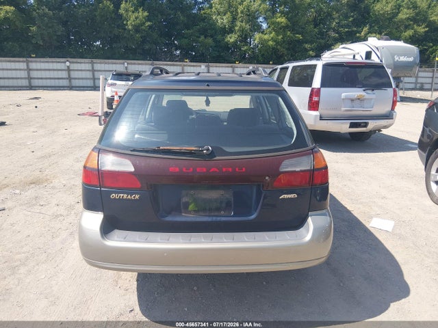 Продажа на аукционе авто 2002 Subaru Outback, vin: 4S3BH665227652815, номер лота: 45657341