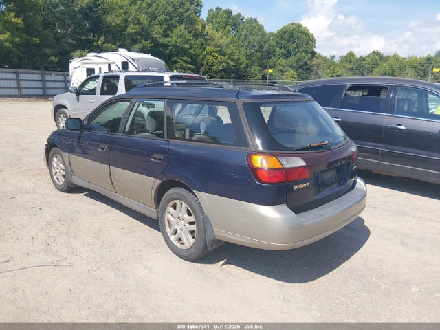 Продажа на аукционе авто 2002 Subaru Outback, vin: 4S3BH665227652815, номер лота: 45657341