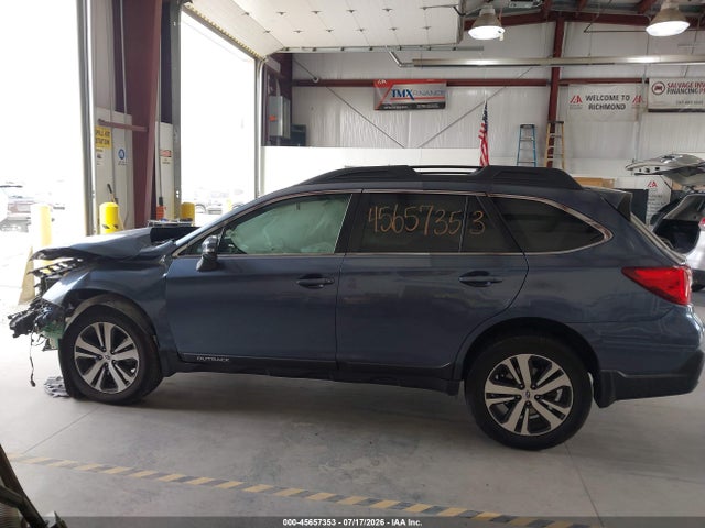 2018 Subaru Outback 3.6r Limited მანქანა იყიდება აუქციონზე, vin: 4S4BSENC9J3287854, აუქციონის ნომერი: 45657353