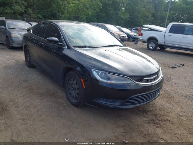 2015 Chrysler 200 Lx მანქანა იყიდება აუქციონზე, vin: 1C3CCCFB6FN610855, აუქციონის ნომერი: 45657382