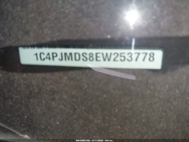 Продажа на аукционе авто 2014 Jeep Cherokee Limited, vin: 1C4PJMDS8EW253778, номер лота: 45657392
