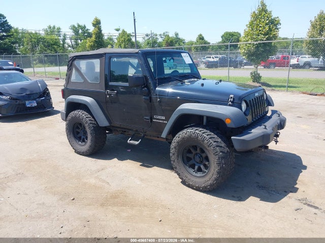 Aukcja sprzedaży 2014 Jeep Wrangler Sport, vin: 1C4AJWAG0EL317699, numer aukcji: 45657400