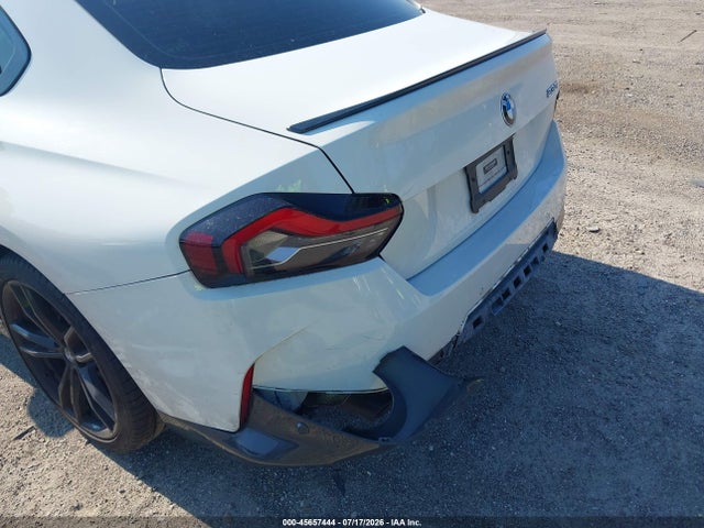 2022 Bmw 230 I მანქანა იყიდება აუქციონზე, vin: 3MW23CM08N8C68056, აუქციონის ნომერი: 45657444