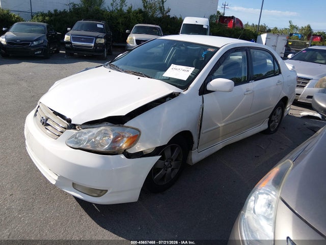 2003 Toyota Corolla S მანქანა იყიდება აუქციონზე, vin: 2T1BR32EX3C136722, აუქციონის ნომერი: 45657468