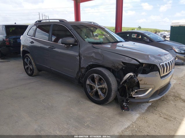 45657526 :رقم المزاد ، 1C4PJLDB5KD455687 vin ، 2019 Jeep Cherokee Limited Fwd مزاد بيع