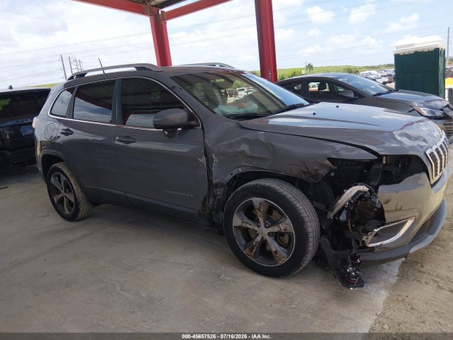 Продаж на аукціоні авто 2019 Jeep Cherokee Limited Fwd, vin: 1C4PJLDB5KD455687, номер лоту: 45657526