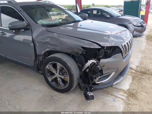 Продаж на аукціоні авто 2019 Jeep Cherokee Limited Fwd, vin: 1C4PJLDB5KD455687, номер лоту: 45657526