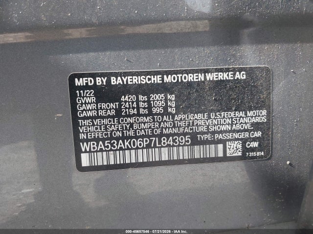 Продаж на аукціоні авто 2023 Bmw 228 Gran Coupe I Sdrive, vin: WBA53AK06P7L84395, номер лоту: 45657546