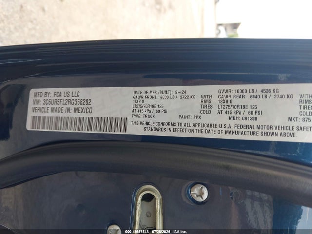 RAM 2500 2024 3C6UR5FL2RG368282 Image 9