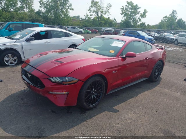 2020 Ford Mustang Gt Fastback მანქანა იყიდება აუქციონზე, vin: 1FA6P8CF6L5103666, აუქციონის ნომერი: 45657549