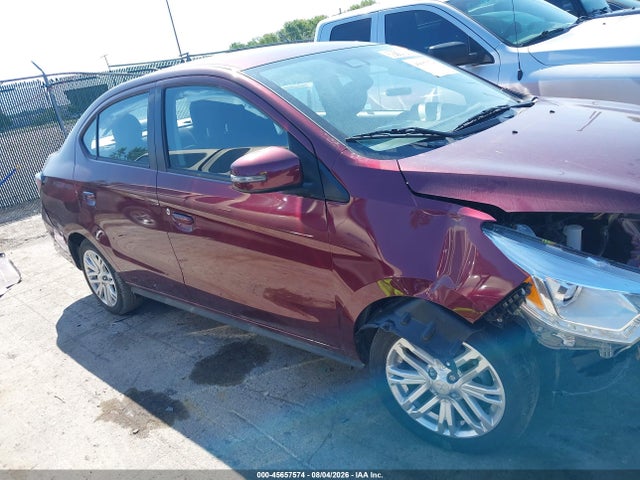 2024 Mitsubishi Mirage G4 Se მანქანა იყიდება აუქციონზე, vin: ML32FVFJ3RHF09444, აუქციონის ნომერი: 45657574