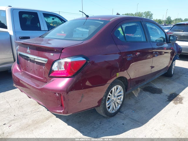 2024 Mitsubishi Mirage G4 Se მანქანა იყიდება აუქციონზე, vin: ML32FVFJ3RHF09444, აუქციონის ნომერი: 45657574