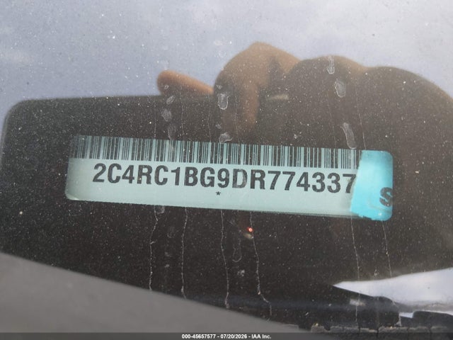 45657577 :رقم المزاد ، 2C4RC1BG9DR774337 vin ، 2013 Chrysler Town & Country Touring مزاد بيع