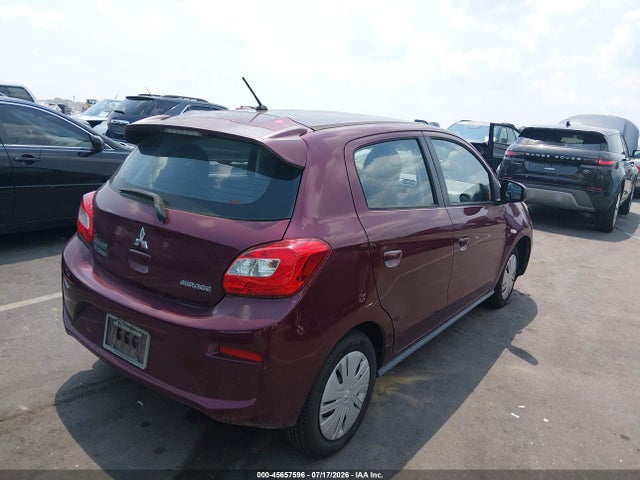 Продаж на аукціоні авто 2017 Mitsubishi Mirage Es, vin: ML32A3HJ6HH013758, номер лоту: 45657596