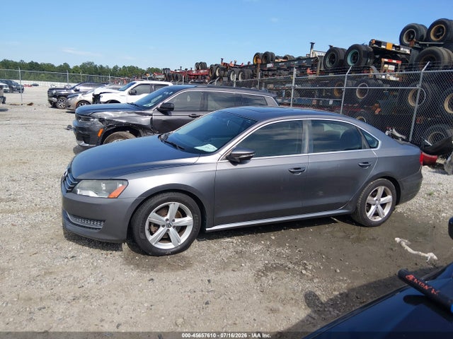 2012 Volkswagen Passat 2.5l Se მანქანა იყიდება აუქციონზე, vin: 1VWBH7A39CC013638, აუქციონის ნომერი: 45657610