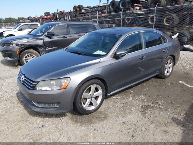 2012 Volkswagen Passat 2.5l Se მანქანა იყიდება აუქციონზე, vin: 1VWBH7A39CC013638, აუქციონის ნომერი: 45657610