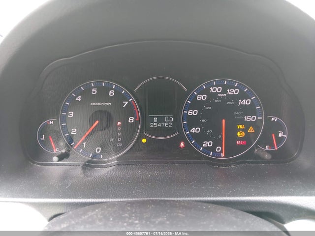 45657701 :رقم المزاد ، JH4CL96896C036622 vin ، 2006 Acura Tsx مزاد بيع